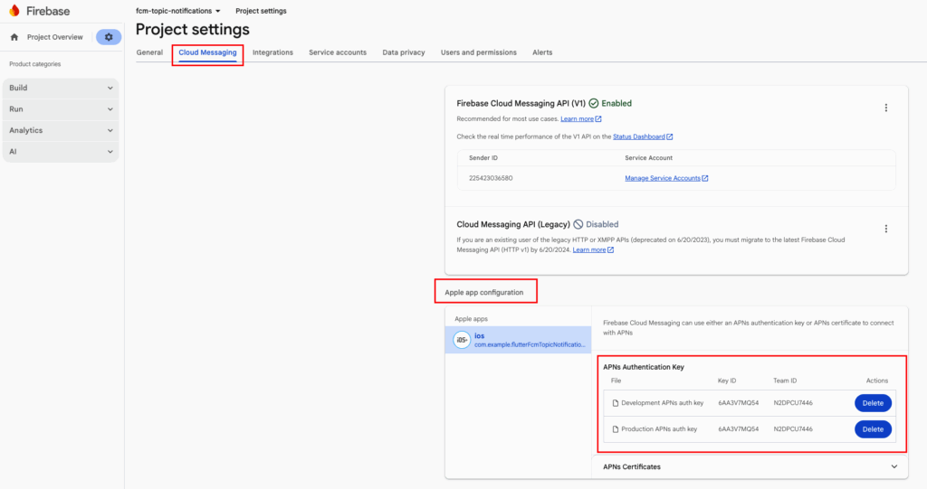 flutter ios-apn-configuration